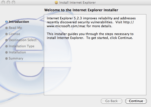 modern ie from microsoft for mac